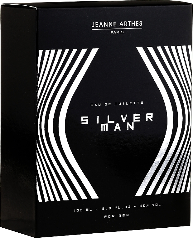 Jeanne Arthes Silver Man - Eau de Toilette — photo N1