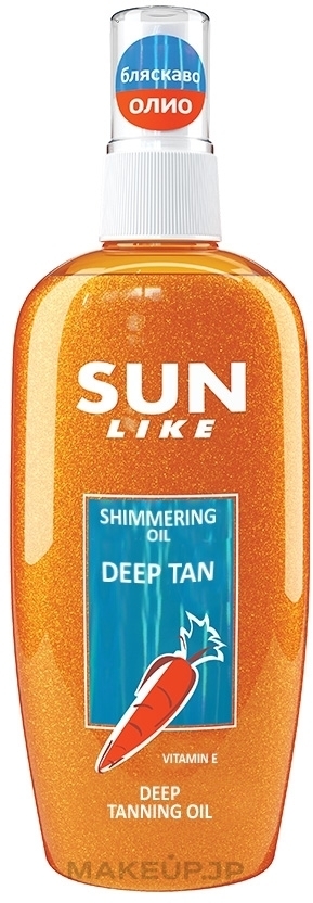 Deep Tan Shimmering Oil - Sun Like Shimmering Oil Deep Tan — photo 150 ml