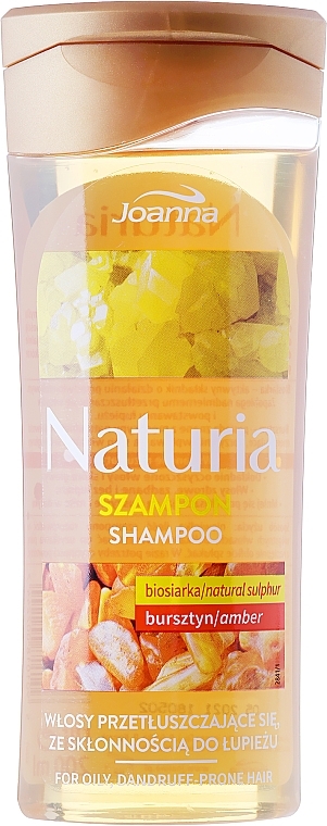 Biosandar & Amber Hair Shampoo - Joanna Naturia Shampoo Biosandar And Amber — photo N1