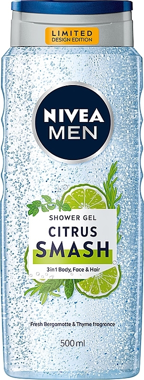 Shower Gel - Nivea Men Citrus Smash Shower Gel — photo N1