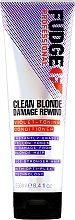 Fragrances, Perfumes, Cosmetics Toning Hair Conditioner - Fudge Clean Blonde Damage Rewind Conditioner