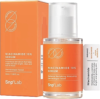 Face Serum - SNP Lab Niacinamide 10% Serum — photo N1