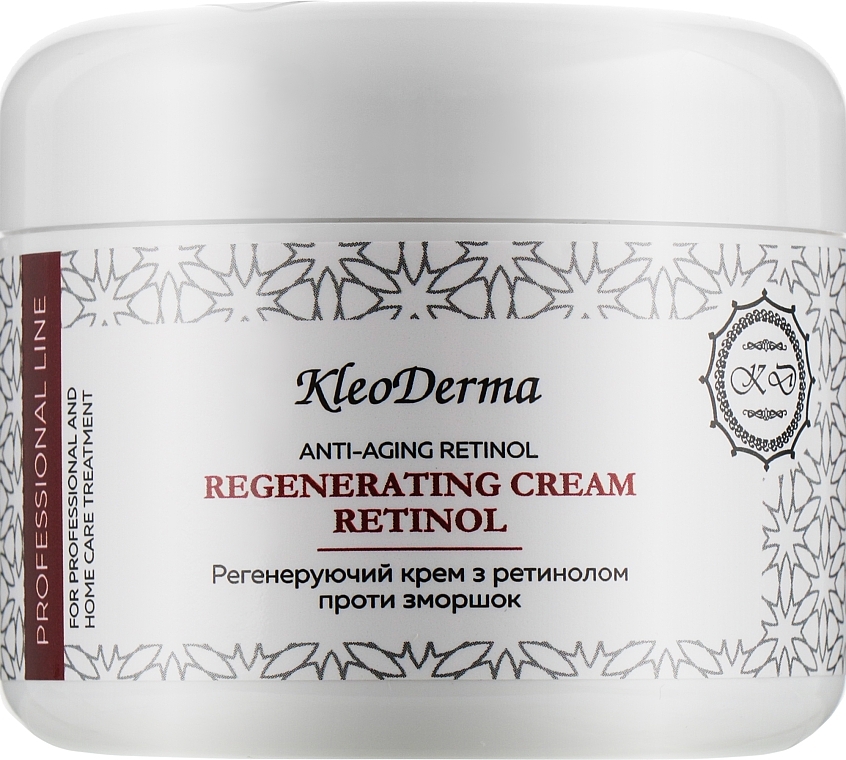 Regenerating Anti-Wrinkle Retinol Cream - Kleoderma Regenerating Cream Retinol — photo N1