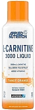 Liquid L-Carnitine 3000mg 'Spicy Orange' - Applied Nutrition L-Carnitine Liquid Tangy Orange — photo N1