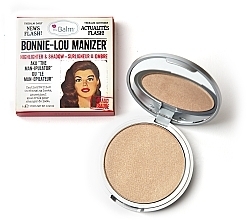 Highlighter, Shimmer and Shadow - theBalm Bonnie-Lou Manizer Highlighter & Shadow — photo N2