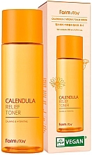 Fragrances, Perfumes, Cosmetics Calendula Face Toner - Farmstay Calendula Relief Toner