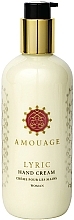 Fragrances, Perfumes, Cosmetics Amouage Lyric Woman - Hand Cream