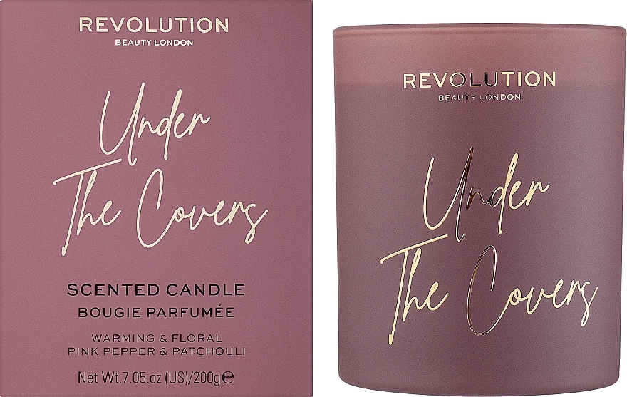 Makeup Revolution Beauty London Under The Covers Scented Candle - Scented Candle — photo N2