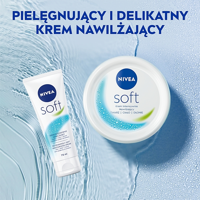 Intensive Moisturising Cream - NIVEA Soft Intensive Moisturising Cream — photo N10