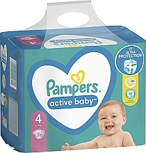 Diapers 'Active Baby' 4 (9-14 kg), 76 pcs - Pampers — photo N9