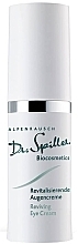 Fragrances, Perfumes, Cosmetics Eye Cream - Dr. Spiller Alpenrausch Reviving Eye Cream