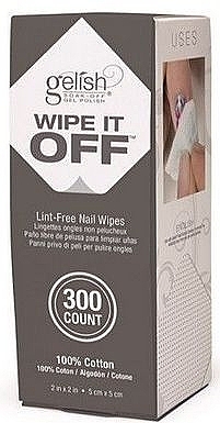 Fiber-Free Cotton Wipes - Gelish Wipe It Off — photo N1