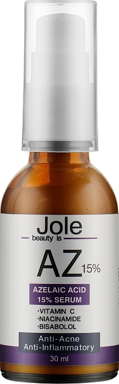 Anti-Acne Face Serum with Azelaic Acid 15% - Jole Anti Acne Azelaic 15 % Acid Serum — photo N1