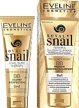 Fragrances, Perfumes, Cosmetics Mattifying BB Cream - Eveline Cosmetics Royal Snail BB Cream 8in1