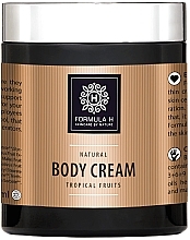 Fragrances, Perfumes, Cosmetics Body Cream - Formula H Tropical Fruits Body Cream Jar