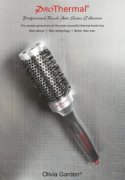 Thermal Hair Brush d 25 mm - Olivia Garden Pro Thermal — photo N2