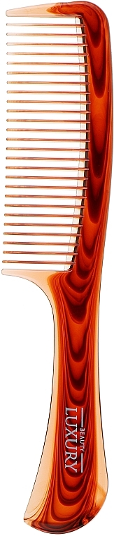 Comb, HC-5016, amber - Beauty LUXURY — photo N1