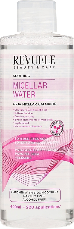 Micellar Water - Revuele Soothing Micellar Water — photo N1