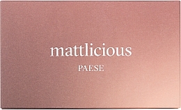 Matte Eyeshadow Palette - Paese Mattlicious — photo N3