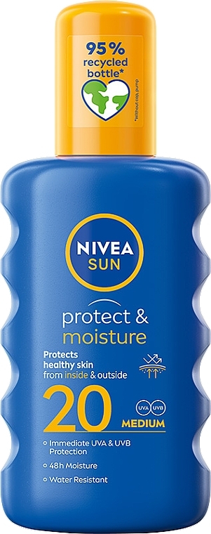 Sunscreen Spray SPF20 - NIVEA Sun Care Spray Solare Inratante — photo N1