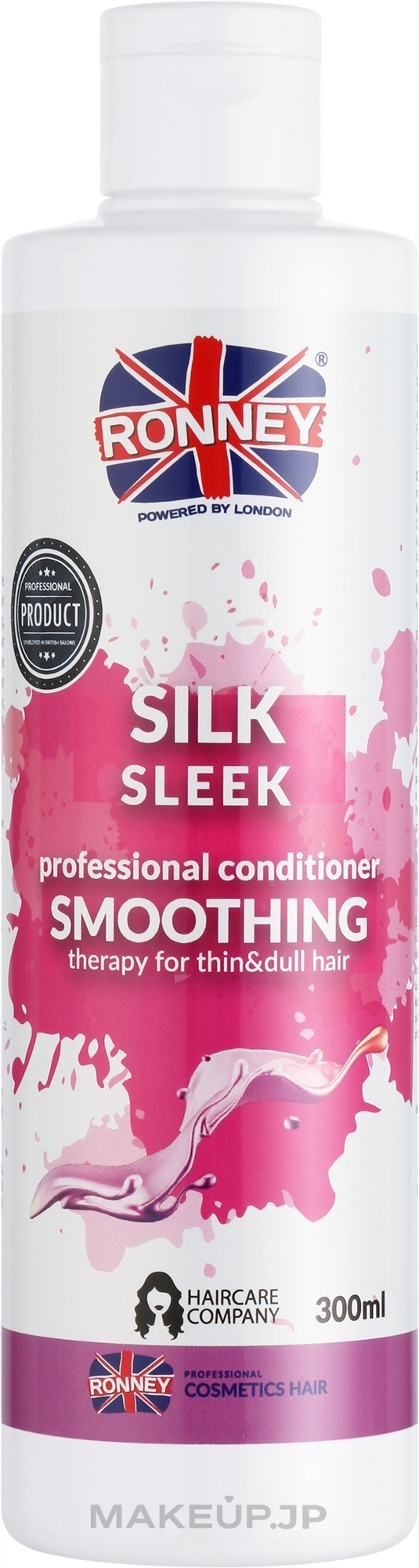 Silk Protein Conditioner - Ronney Professional Silk Sleek Smoothing Conditioner — photo 300 ml