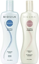 Fragrances, Perfumes, Cosmetics Set - BioSilk Set (sh/350ml + cond/350ml)