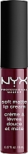 Fragrances, Perfumes, Cosmetics Liquid Lipstick - NYX Professional Makeup Soft Matte Lip Cream