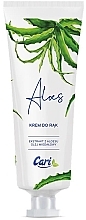 Fragrances, Perfumes, Cosmetics Hand Cream with Aloe Vera Extract & Almond Oil - Cari