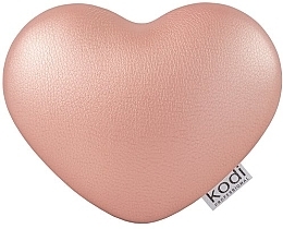 Fragrances, Perfumes, Cosmetics Heart-Shaped Manicure Hand Rest, Light Pink - Kodi Professional