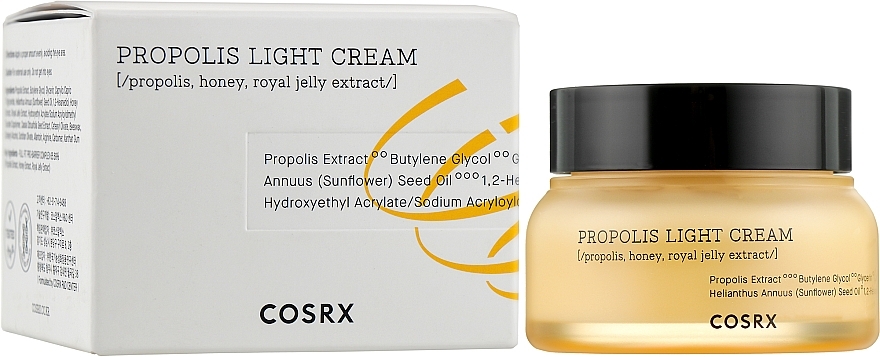 Light Face Cream with Propolis Extract - Cosrx Propolis Light Cream — photo N4