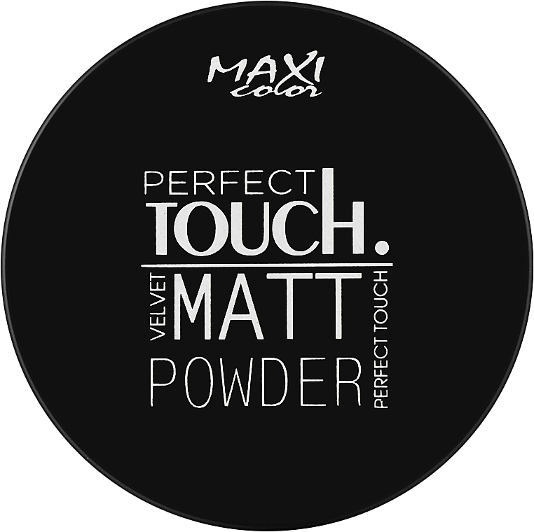 Powder - Maxi Color Perfect Touch Matt Powder — photo N3