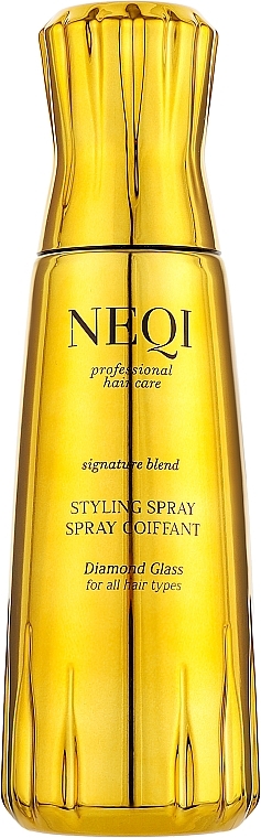 Shine & Silkiness Hair Treatment - Neqi Professional Diamond Glass Styling Spray — photo N1