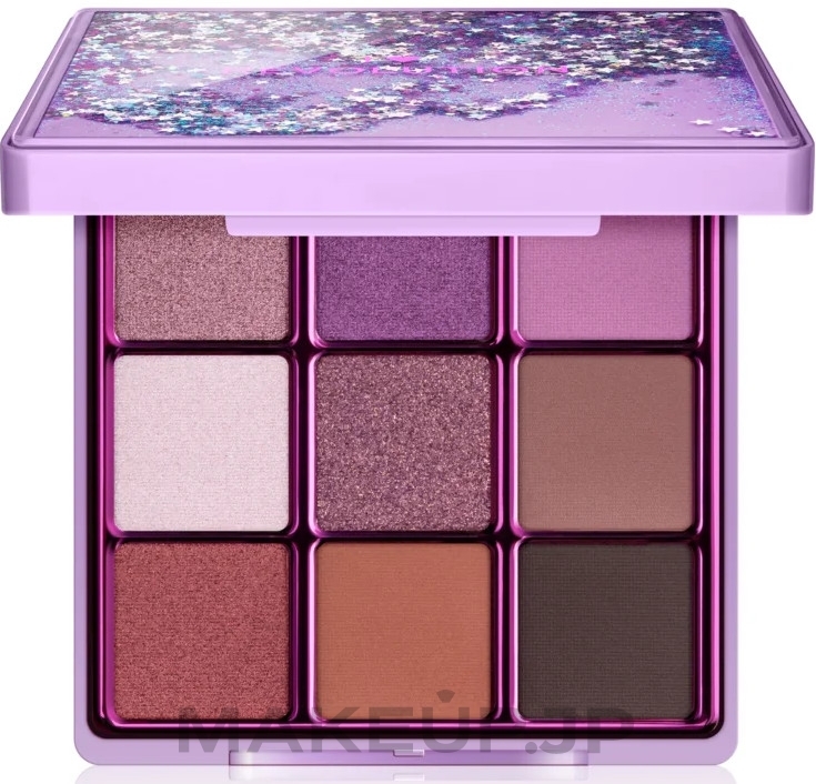 Eyeshadow Palette, 9 Shades - I Heart Revolution Glitter Eyeshadow — photo Fortune Seeker