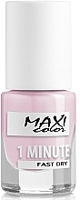 Nail Polish - Maxi Color 1 Minute Fast Dry — photo N1