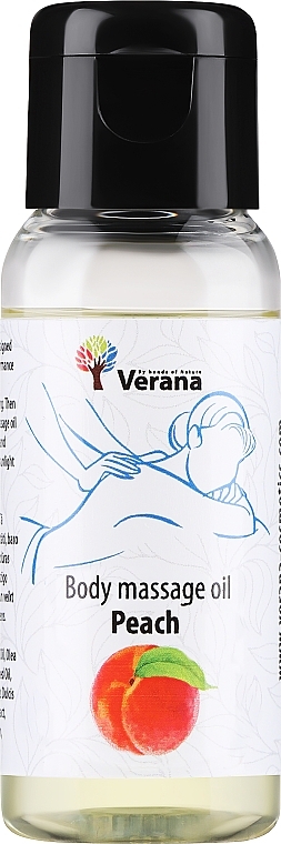 Peach Body Massage Oil - Verana Body Massage Oil — photo N1