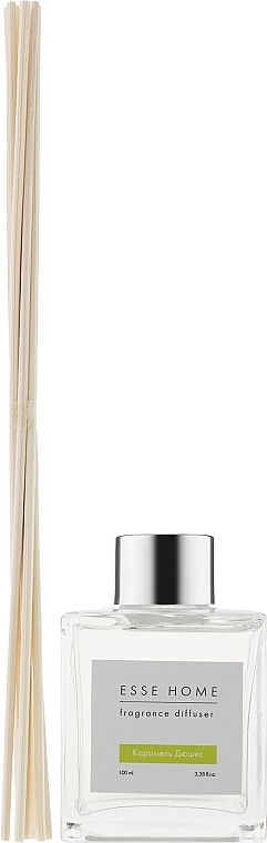 Caramel & Duchess Reed Diffuser - Esse Home Fragrance Diffuser — photo N2