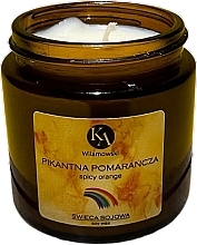 Fragrances, Perfumes, Cosmetics Scented Soy Candle 'Spicy Orange' - Kawilamowski Spicy Orange