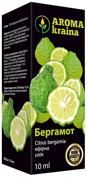 Bergamot Essential Oil - Aroma kraina — photo N1