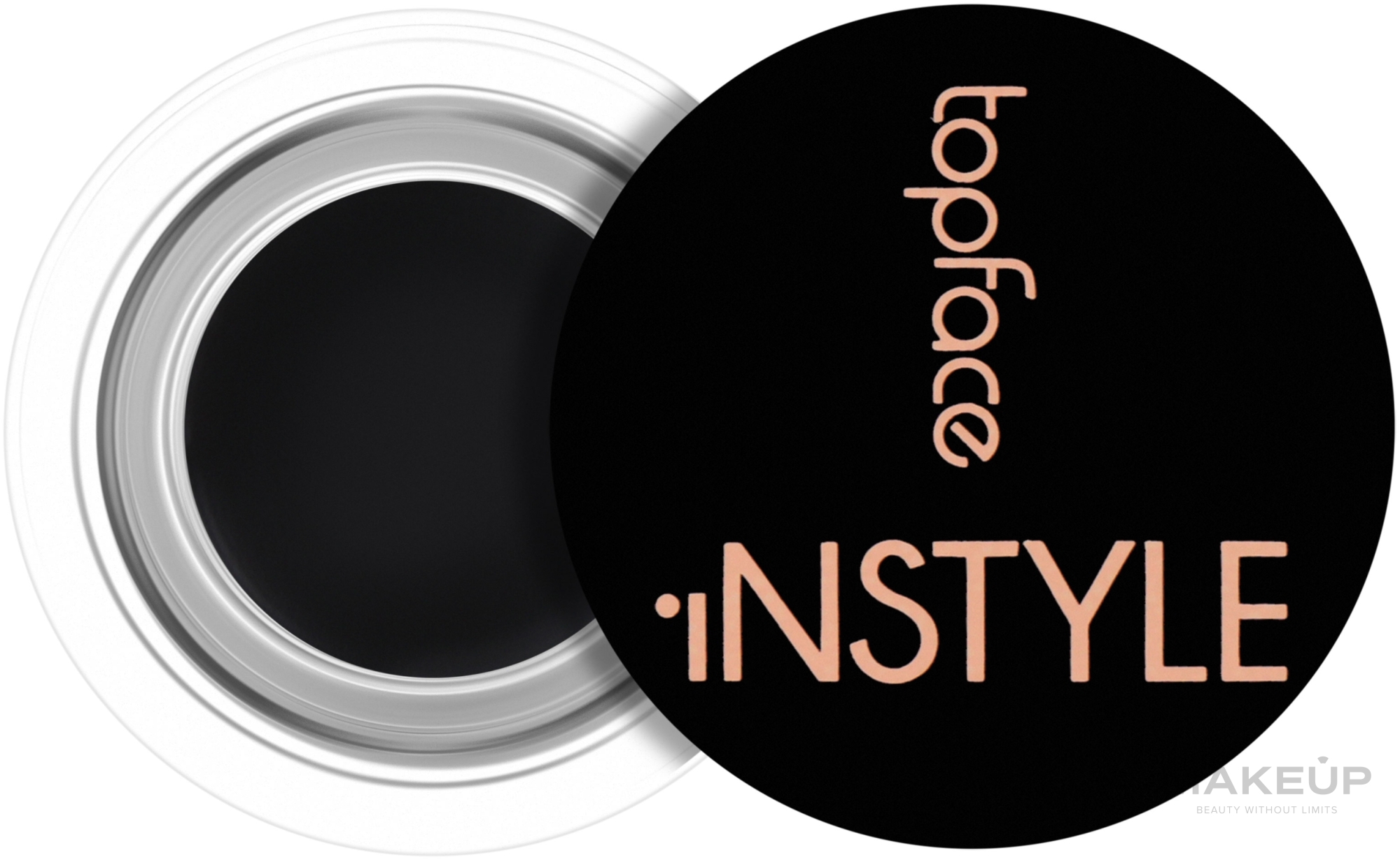 Gel Eyeliner - TopFace Instyle Gel Eyeliner — photo 001 - Black