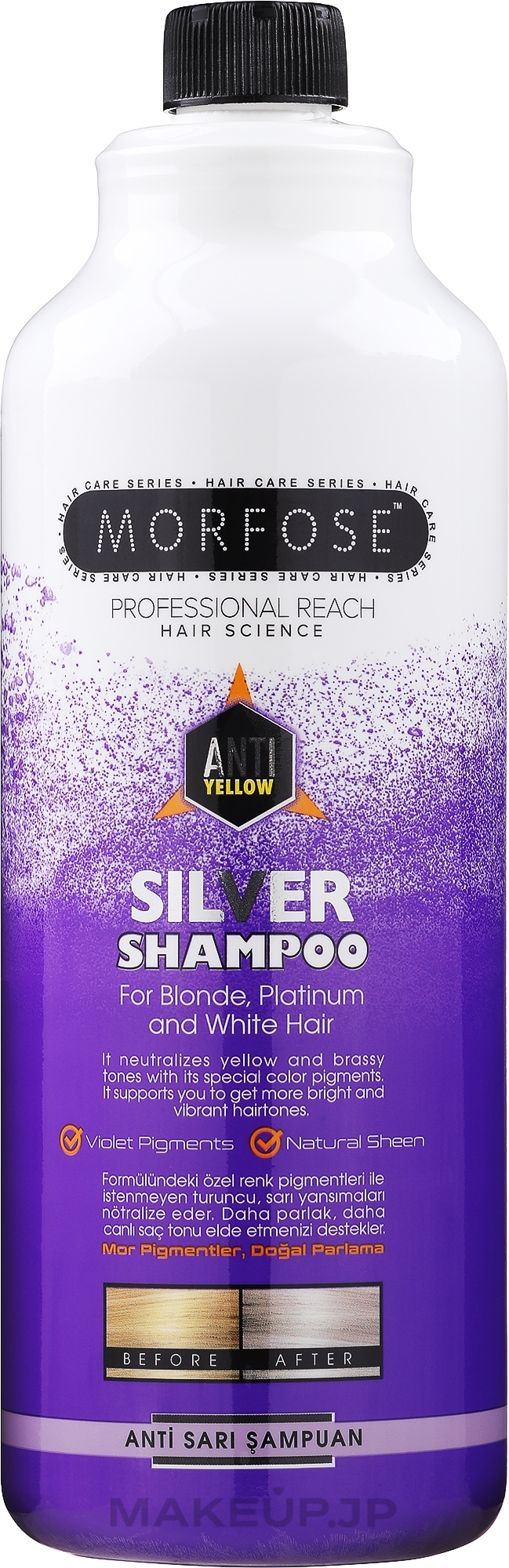 Silver Shampoo - Morfose Silver Szampon — photo 1000 ml