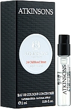 Fragrances, Perfumes, Cosmetics Atkinsons 24 Old Bond Street Triple Extract - Eau de Cologne (sample)