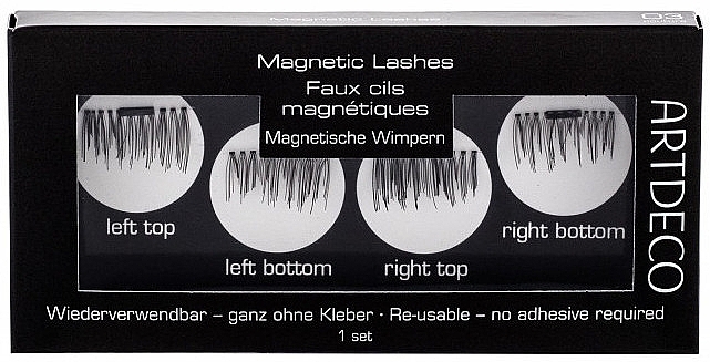 False Lashes - Artdeco Magnetic Lashes № 03 — photo N1