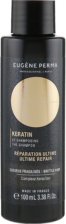 Keratin Shampoo for Brittle & Damaged Hair - Eugene Perma Essentiel Keratin Ultime Repair Shampoo — photo N1