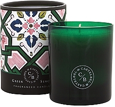 Fragrances, Perfumes, Cosmetics Scented Candle - Castelbel Portuguese Tiles Green Sencha Aromatic Candle