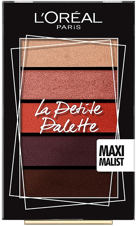 Eyeshadow Palette - L'Oreal Paris La Petite Palette Maximalist Eyeshadow — photo N1