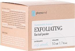 Fragrances, Perfumes, Cosmetics Face Peeling-Paste - Phenome Exfoliating Facial Pasta