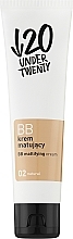 Antibacterial Mattifying BB Cream, 02 natural - Under Twenty Anti! Acne — photo N1