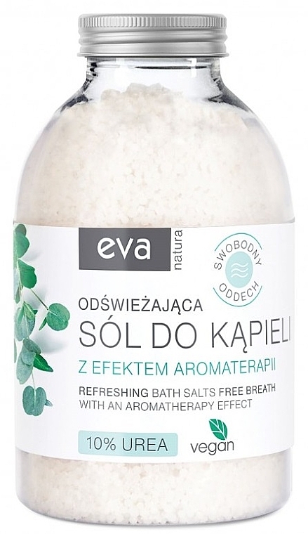 Aromatherapy Bath Salt with Urea 10% - Eva Natura Bath Salt 10% Urea — photo N1