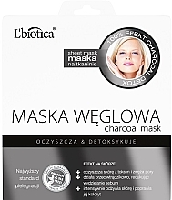 Fragrances, Perfumes, Cosmetics Charcoal Face Mask - L'biotica Home Spa L'biotica Home Spa