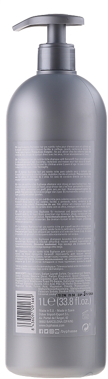 Nourishing Shampoo for Dry Hair - Byphasse Hair Pro Shampoo Nutritiv Riche — photo N2